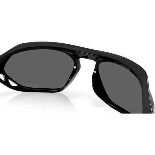 Oakley Cage Jacket Polished Black W/ Prizm Black Polarized Lens