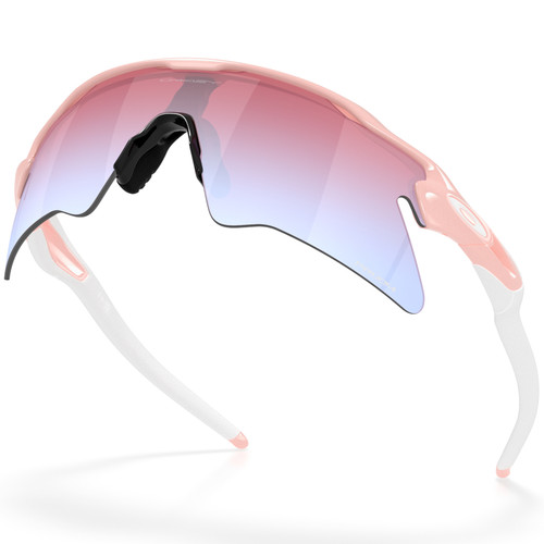 Oakley Radar EV Heater Pink Milkshake W/ Prizm Snow Sapphire Lens