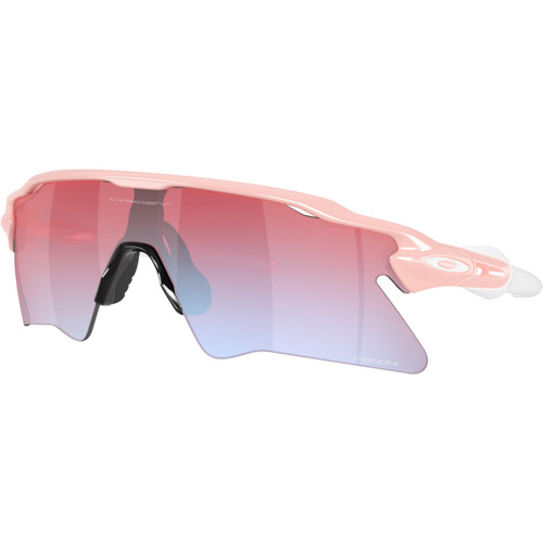 Oakley Radar EV Heater Pink Milkshake W/ Prizm Snow Sapphire Lens