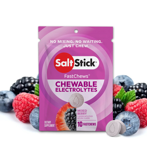 SaltStick Electrolyte FastChews Mixed Berry 10 Chew Packet