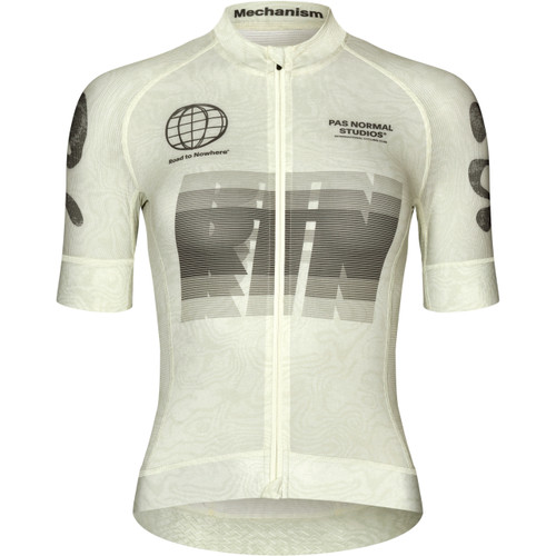 Pas Normal Studios Women's Mechanism Logo Jersey AOP RTN Off White