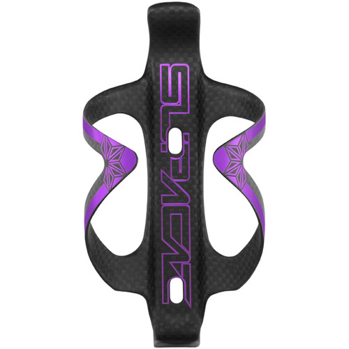 Supacaz Fly Cage Carbon Bottle Cage Prizmatik Purple