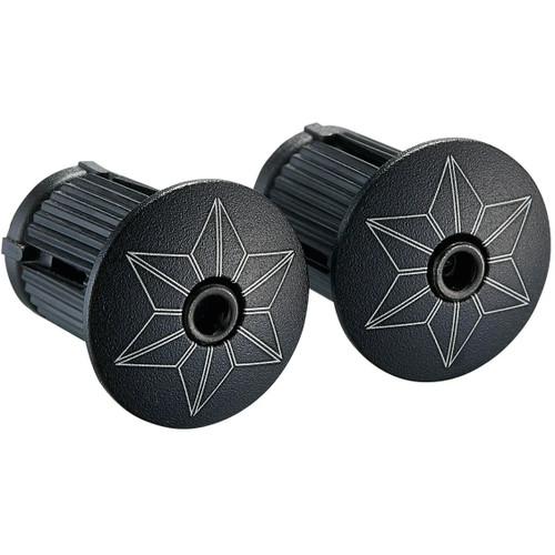 Supacaz Prizmatik Bar Tape Maui Blue + Black Star Plugz