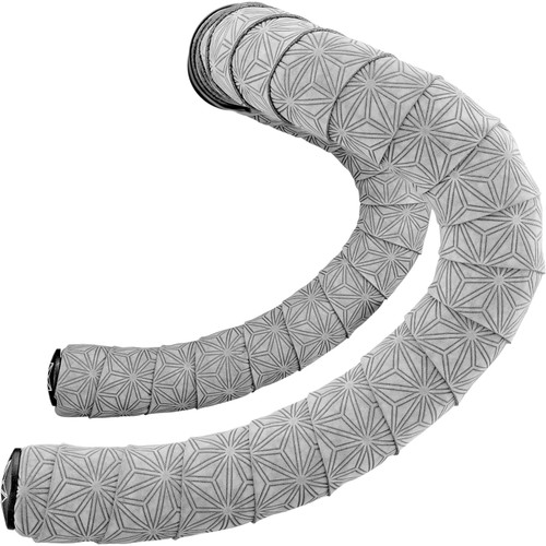 Supacaz Suede Bar Tape Gunmetal + Black Star Plugz