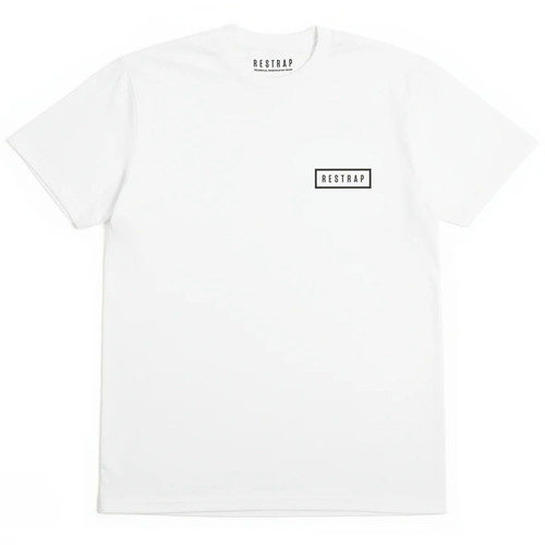 Restrap Short Sleeve T-Shirt Bikepacking White