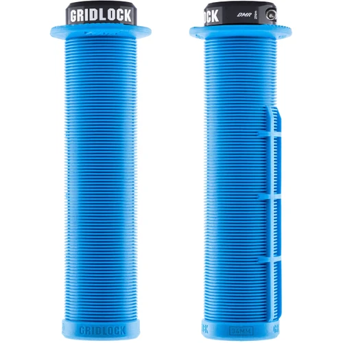 DMR Gridlock Lock On MTB Grips - Blue
