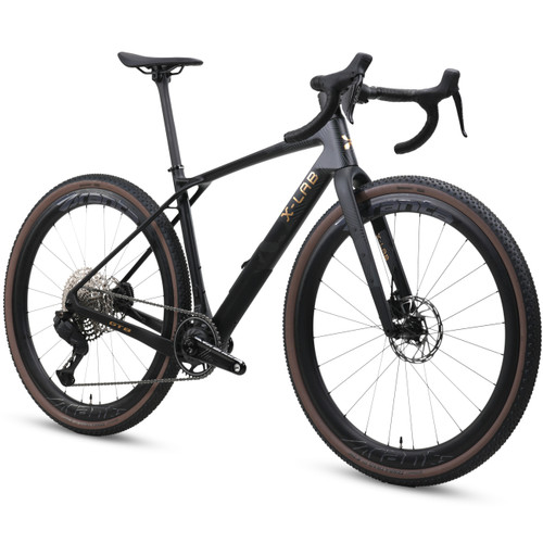 X-LAB GT8 GRX Mechanical Gravel Bike Afterburner Black