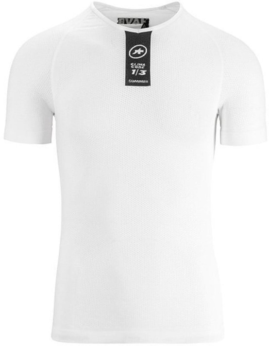 Assos Summer SS Skin Layer Holy White - Pushys