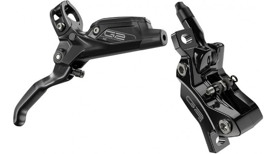 SRAM G2 RE Disc Brake and Lever - Front A2 Gloss Black