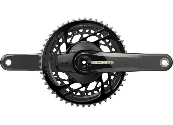 SRAM Force AXS D2 50/37T Power Meter Crankset Grey w/Laser Foil