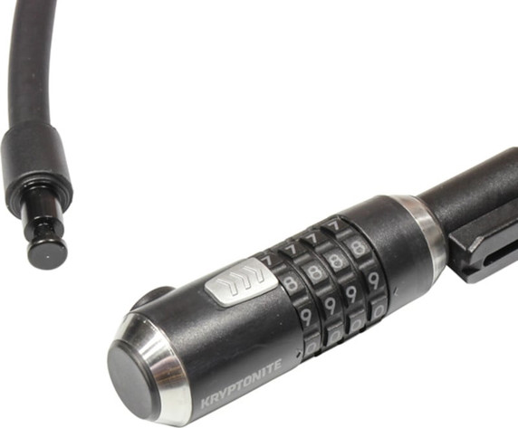 Kryponite Kryptoflex 1218 Combo Cable Lock 12mm x 180cm Black