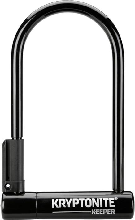 Kryptonite Keeper Standard U-Lock 10.2cm x 20.3cm Black