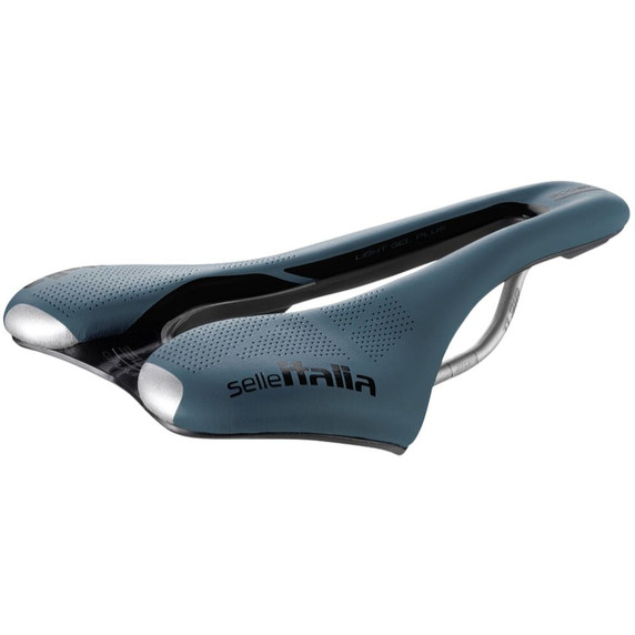 Selle Italia SLR Boost Ti 316 Superflow Blue Granite Gravel Saddle