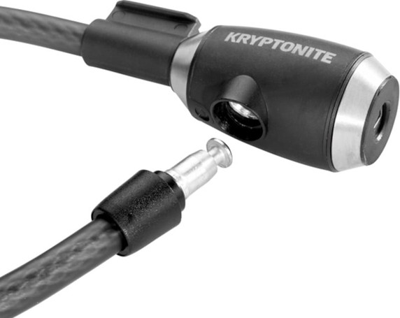 Kryptonite Kryptoflex 1518 Key Cable Lock 15mm x 180cm Black