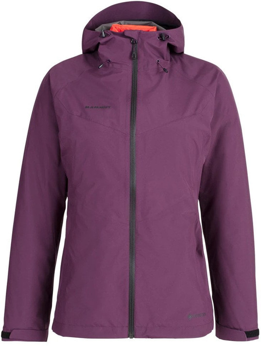 Mammut Convey 3-in-1 HS Womens Hooded Jacket Blackberry/Spicy