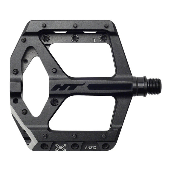 HT Components Supreme Alloy Stealth Black Flat Pedals