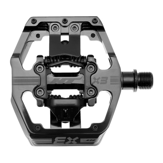 HT Compoments X3 Alloy Stealth Black DH/Enduro Pedals