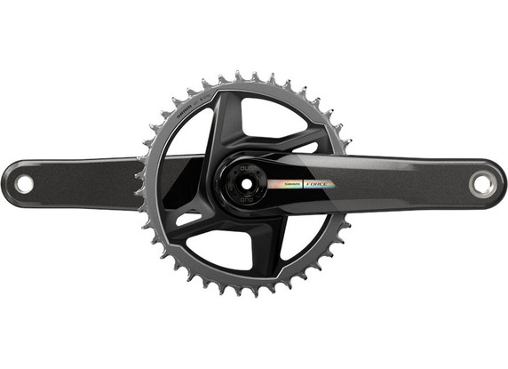 SRAM Force 1 D2 40T Crankset Unicorn Grey w/Laser Foil