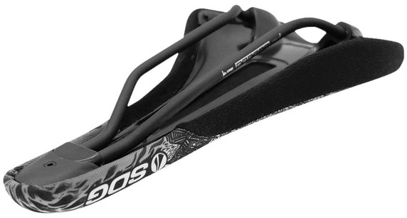 SDG Radar Lux Steel Rail 270x138mm MTB Saddle Sublimated Bear