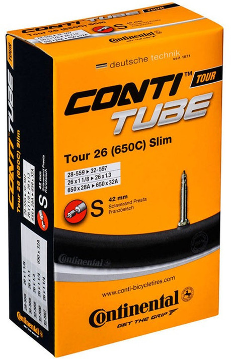 Continental Tour 26"x28/32c Slim 42mm Presta Valve Tube