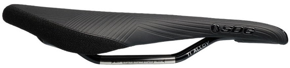 SGD Duster Performance Ti-Alloy Rail MTB Saddle Black/Black