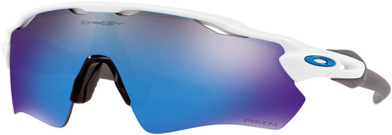 OAKLEY Radar EV Path Team Colours Sunglasses Polished White/Prizm Sapphire Iridium Lens