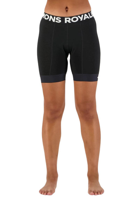 Mons Royale Womens Epic Merino Shift Bike Shorts Liner Black