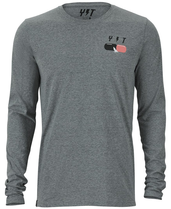 YT Pill LS T-Shirt Medium Grey Heather