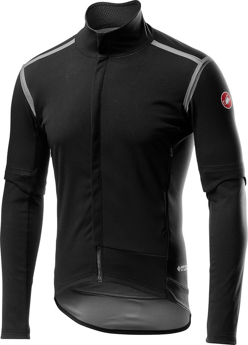 Castelli Perfetto Ros Convertible Jacket Light Black 2022