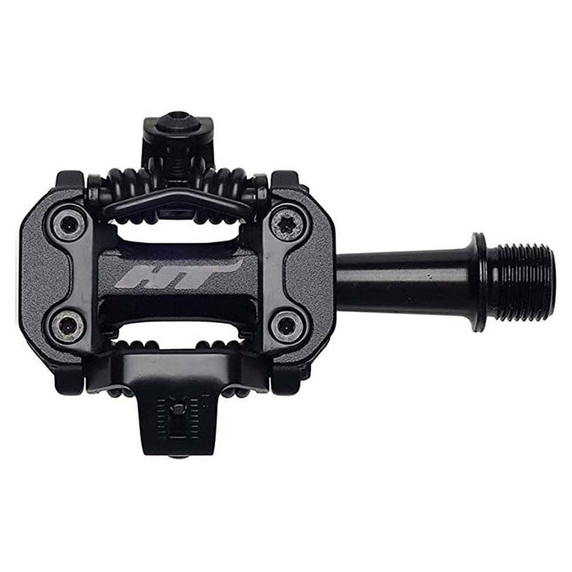 HT Compoments M2 Alloy Stealth Black XC Race Pedals