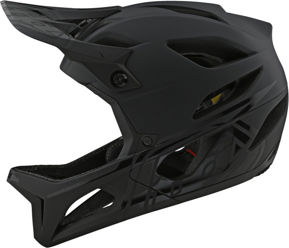 Troy Lee Designs Stage MIPS Full Face Helmet Stealth Black