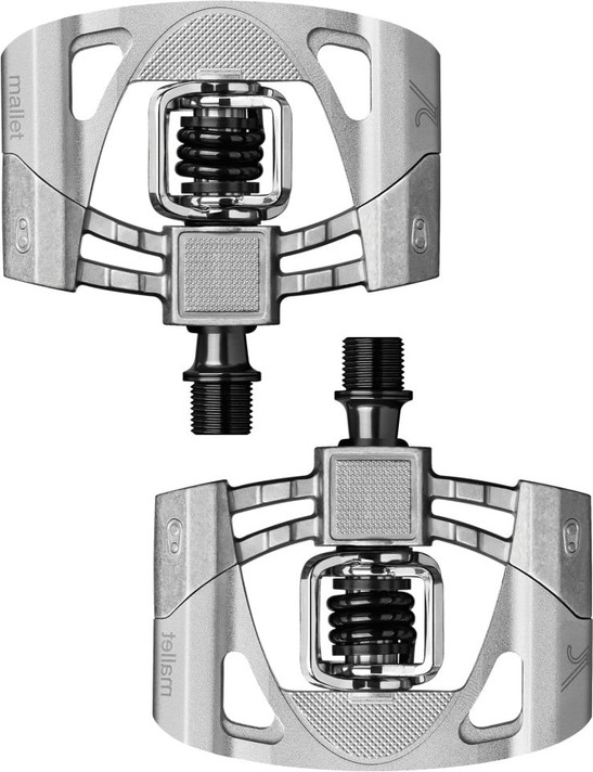Crank Brothers Mallet 2 MTB Pedals Raw/Silver