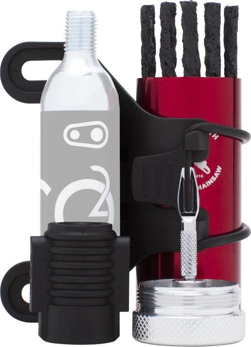 Crankbrothers Cigar Tool Plug Kit + CO2 Head Stevie Smith Limited Edition Red