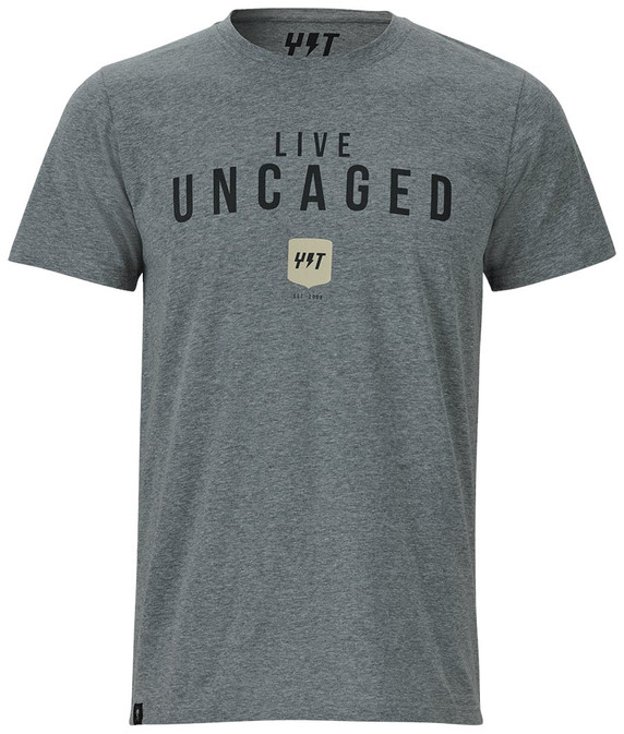 YT Uncaged SS T-Shirt Medium Grey Heather