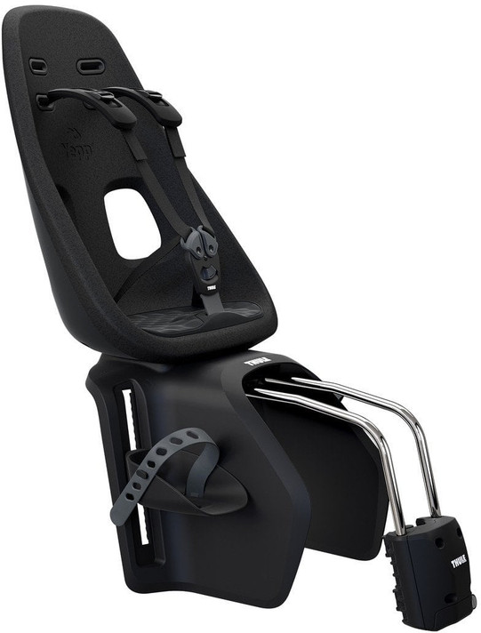 Thule Yepp Nexxt Maxi Frame Mounted Rear Child Seat Obsidian Black