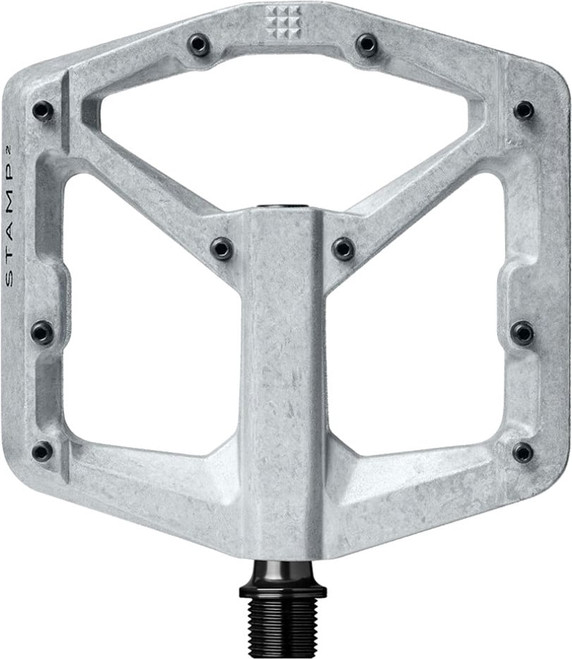 Crank Brothers Stamp 2 Gen2 Pedals Raw Silver Large