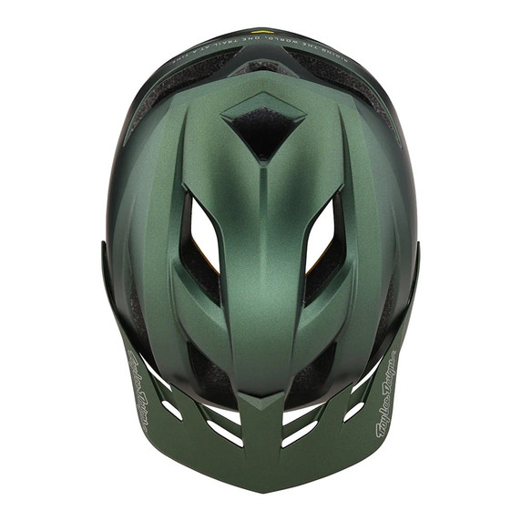 Troy Lee Designs Flowline AS MIPS Helmet Orbit Forest Green
