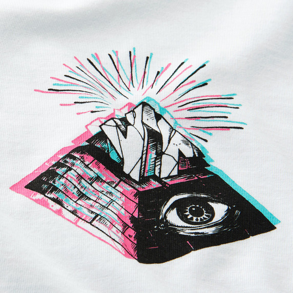 YT Pyramid SS T-Shirt White