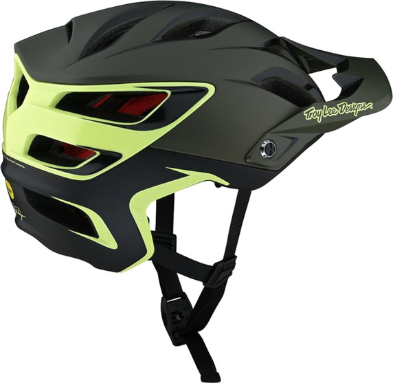 Troy Lee Designs A3 MIPS MTB Helmet Uno Glass Green