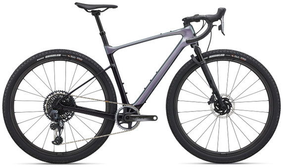 Giant Revolt X Advanced Pro 0 Airglow / Blackcurrant Gravel Bike M