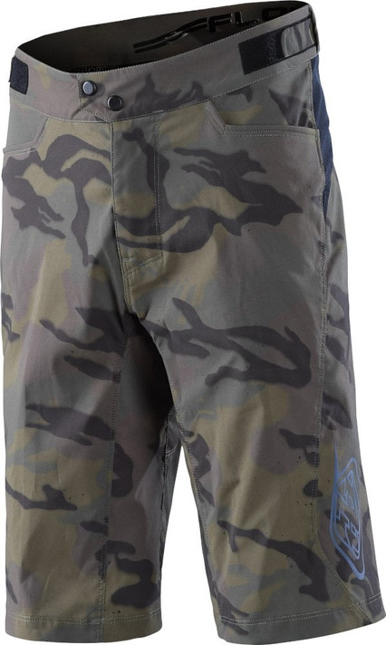 Troy Lee Designs Flowline MTB Shorts Shell Spray Camo Army