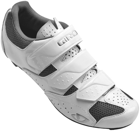 Giro Techne SPD Womens Road Shoes White/Silver