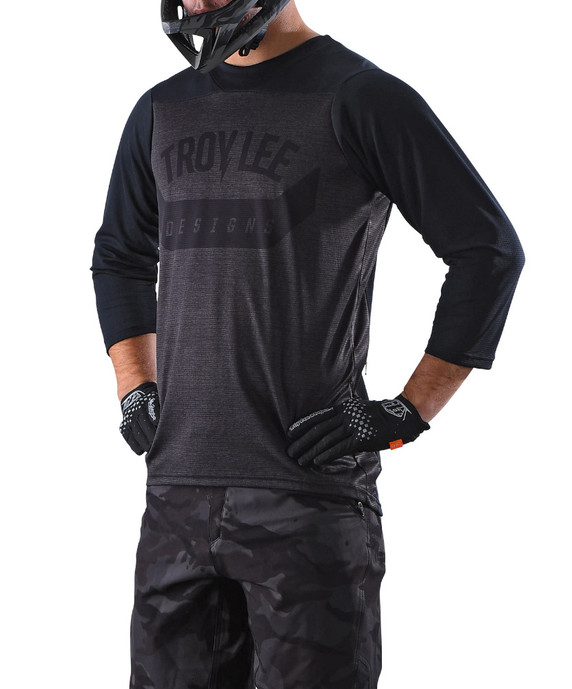 Troy Lee Designs Ruckus MTB 3/4 Sleeve Jersey Arc Black