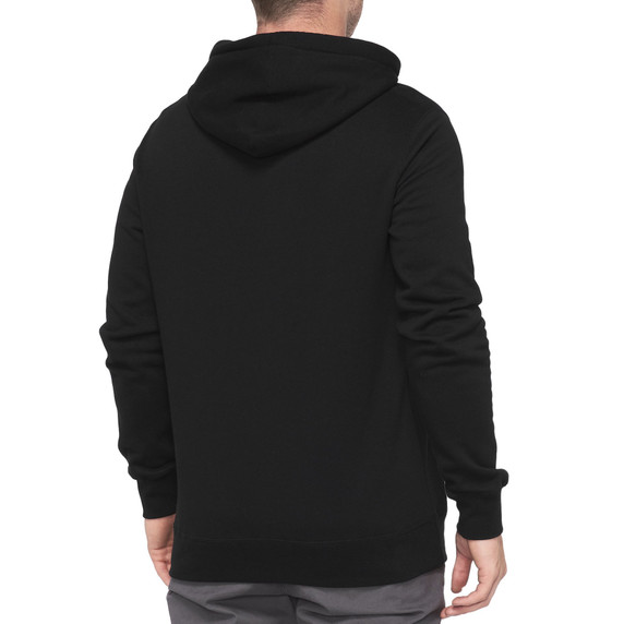 100% OFFICIAL Zip Hoodie Fleece Black