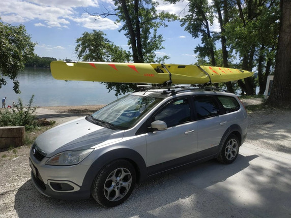 Tree Frog Vacuum Mounted Cross Bar Kayak Adaptors