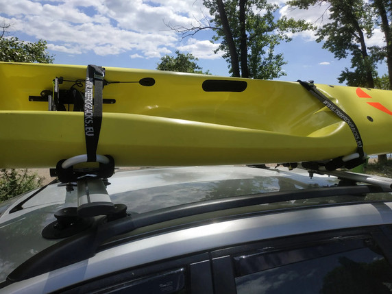 Tree Frog Vacuum Mounted Cross Bar Kayak Adaptors
