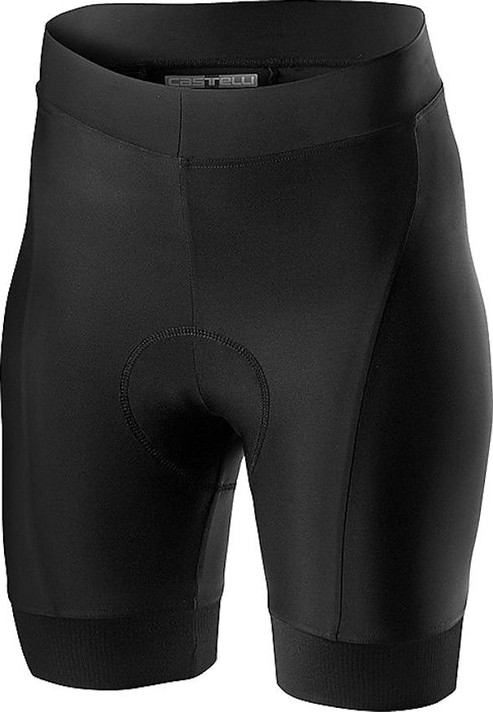 Castelli Prima Womens Shorts Black-Dark Grey