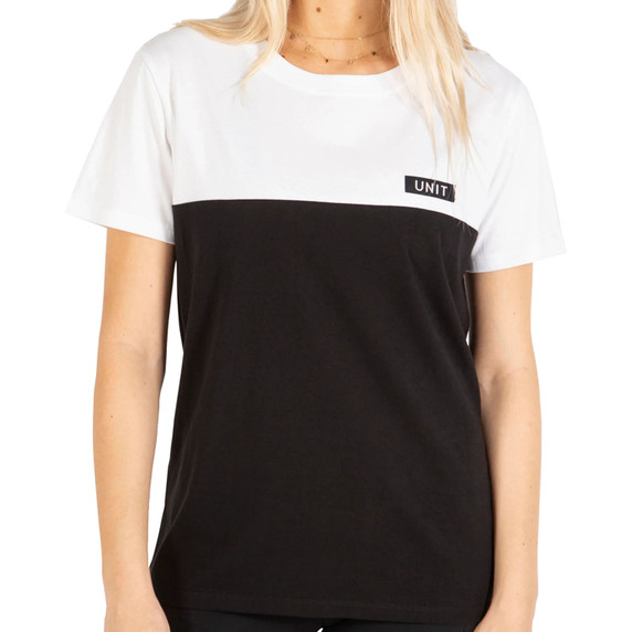 UNIT Vacate SS Womens T-Shirt Black/White 2022