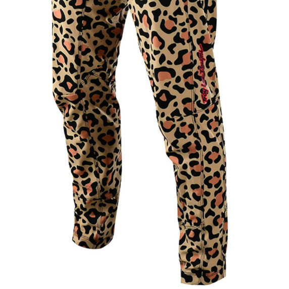 Troy Lee Designs Lilium Womens MTB Pants Leopard Bronze