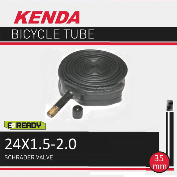 Kenda 24x1.50/2.0" 35mm Schrader Valve Tube